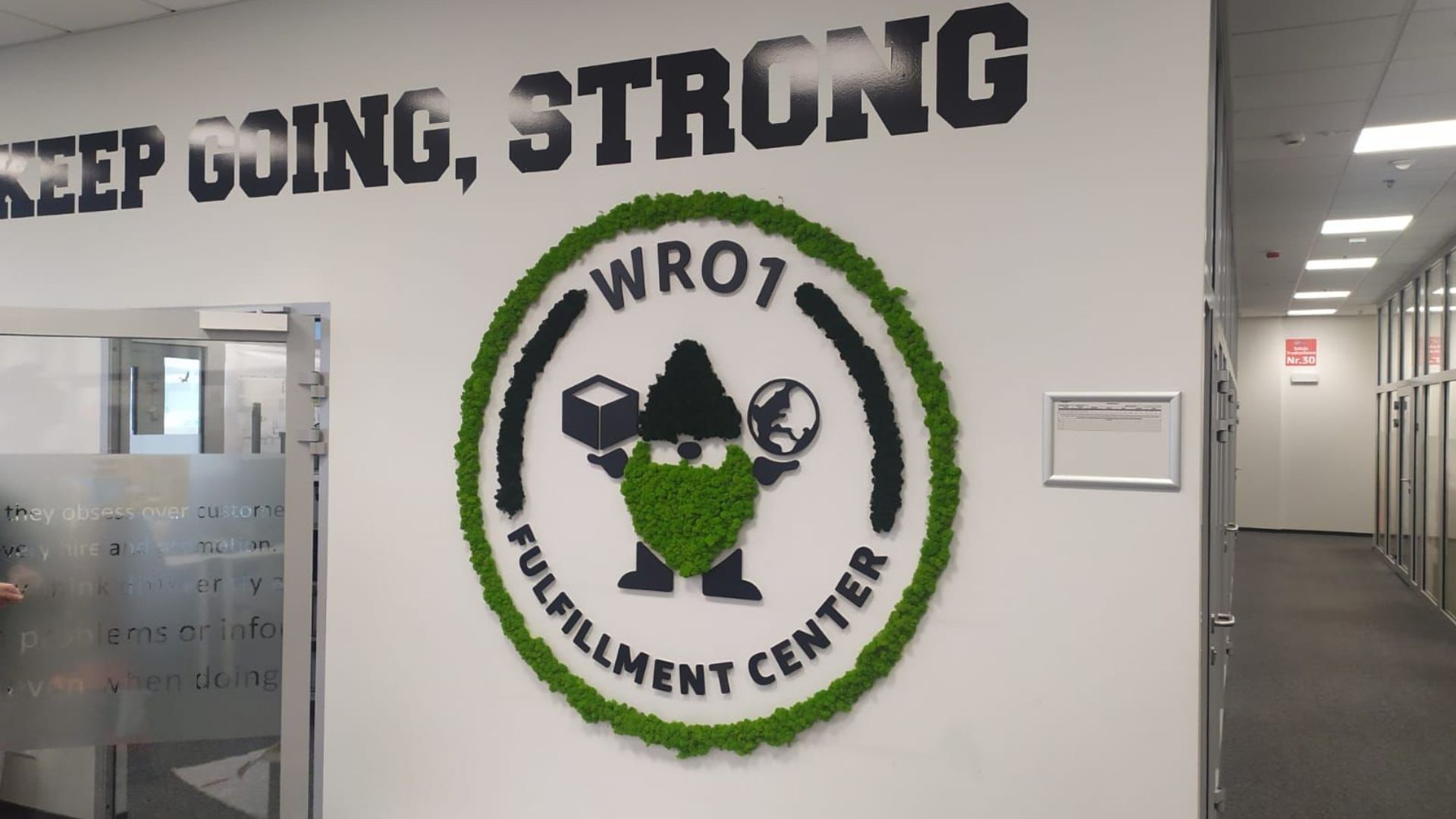 Kompozycja zielona z mchu