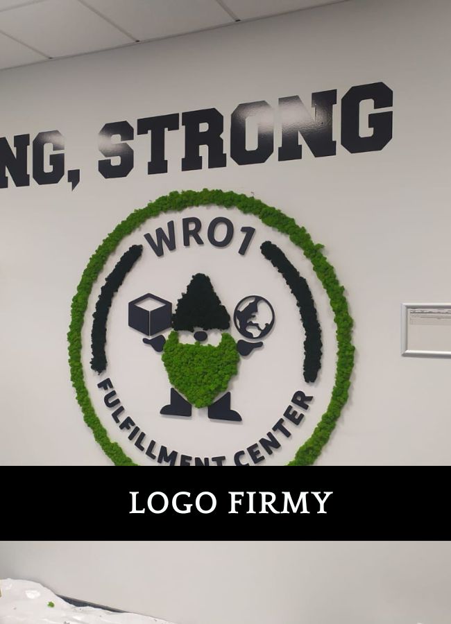 Ogród wertykalny dla klienta indywidualnego Dąbrowa Górnicza - nowoczesna aranżacja wnętrza