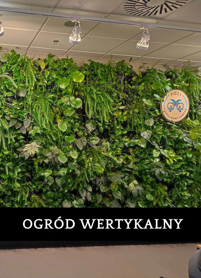 Ogród wertykalny Urzędu Marszałkowskiego Katowice - elegancka przestrzeń biurowa